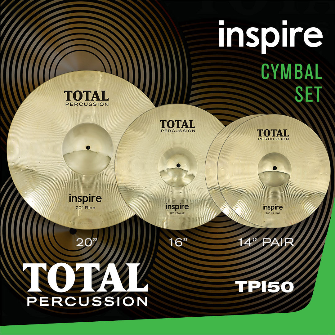 Total Percussion Inspire Cymbal Pack 14pr/16/20