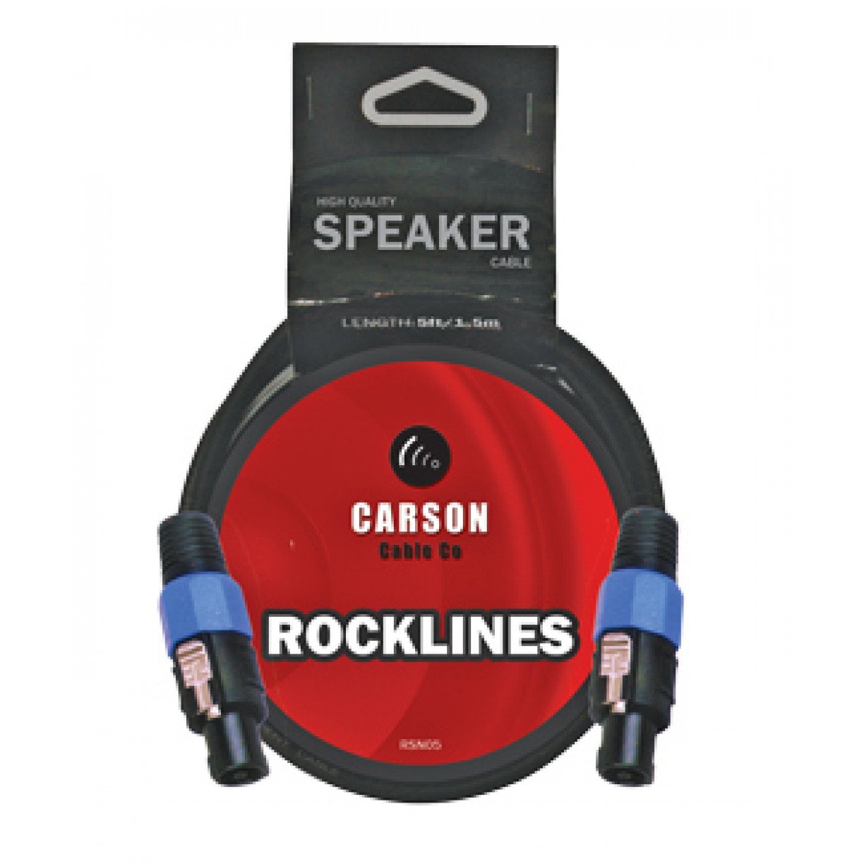 Carson Rocklines RSN05 speakon to speakon cable