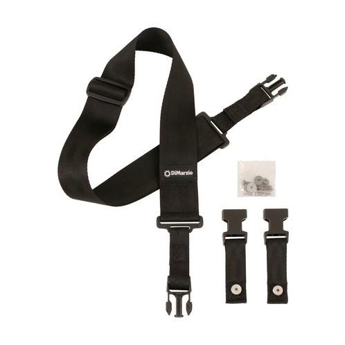 Dimarzio 2 inch Clip Lock Strap Black