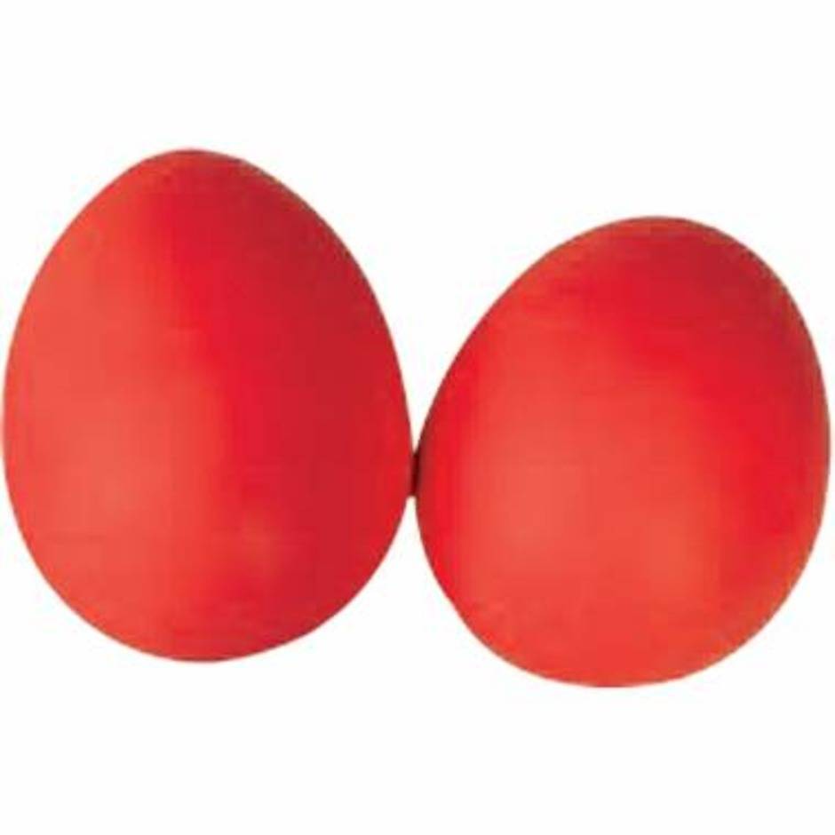 Mano Percussion Egg Shaker Pair - Red