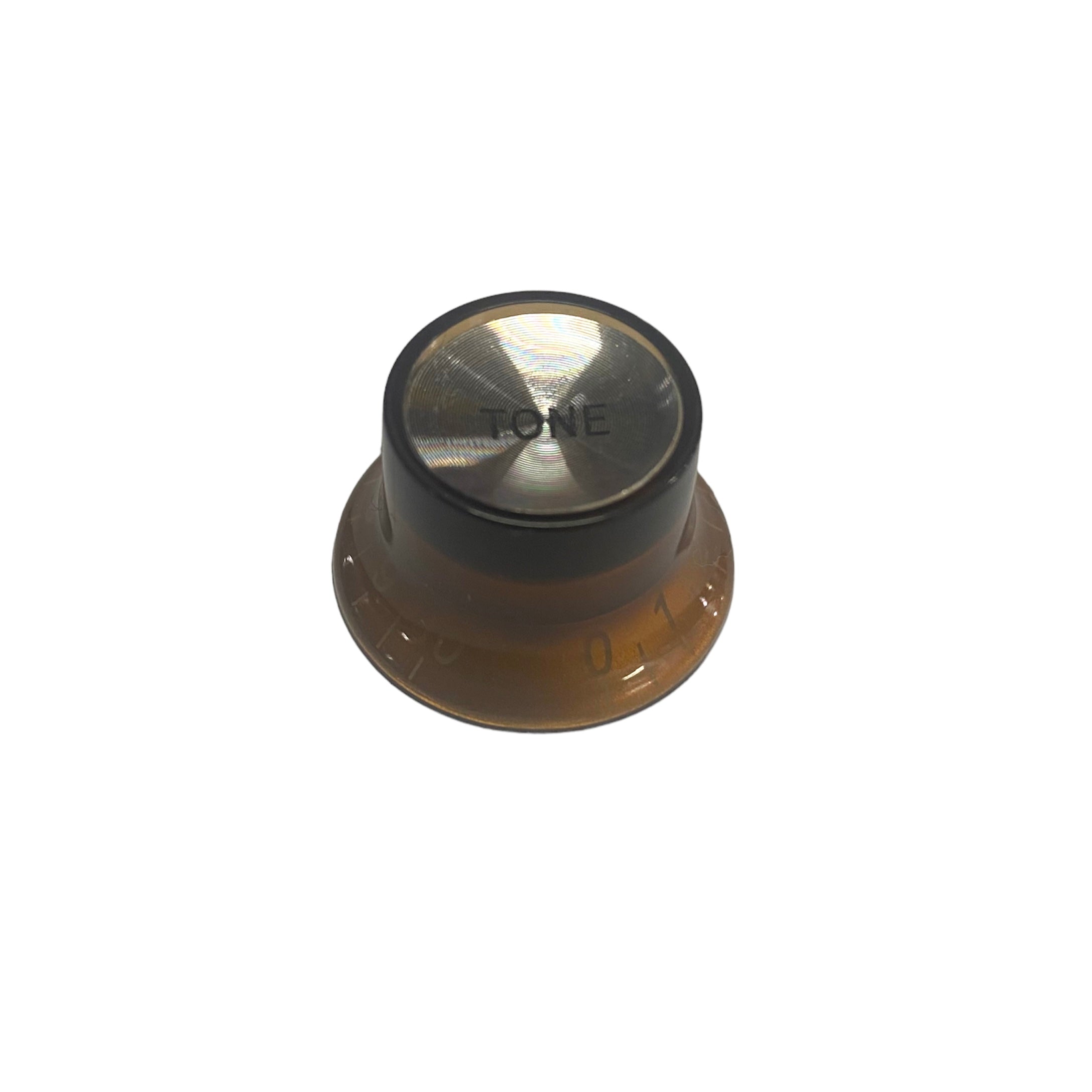 Knob - LP Tapered Style - Tone - Dark Amber
