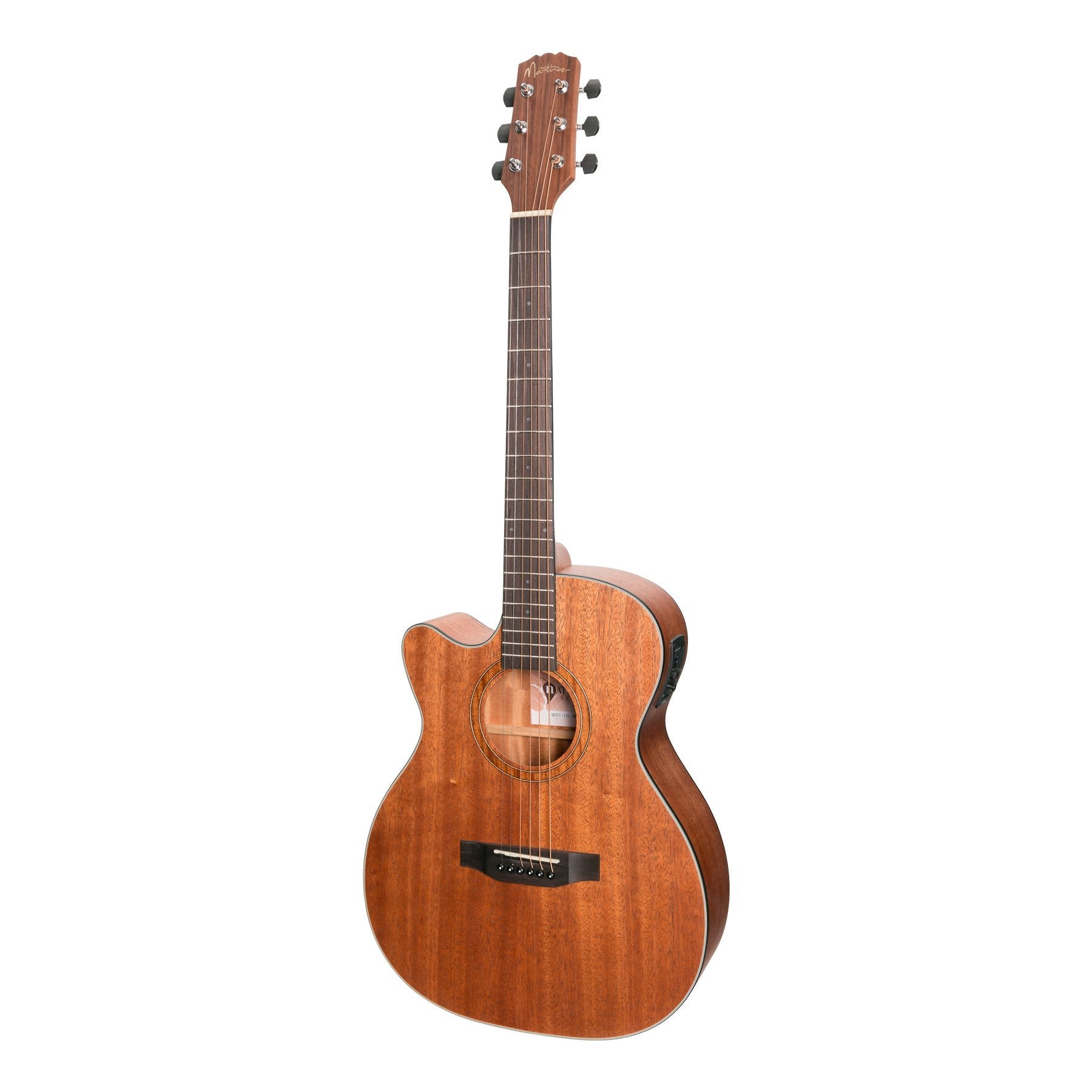 Martinez Natural Series MNFC-15L Solid Top Mahogany Left hand Acoustic
