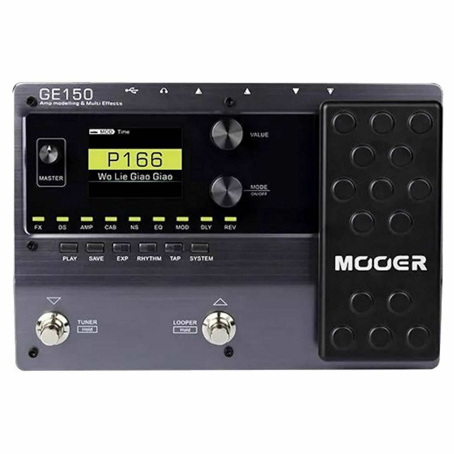 Mooer GE150 Amp Modelling Multi Effects Pedal